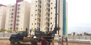 abertura de poço e fossa